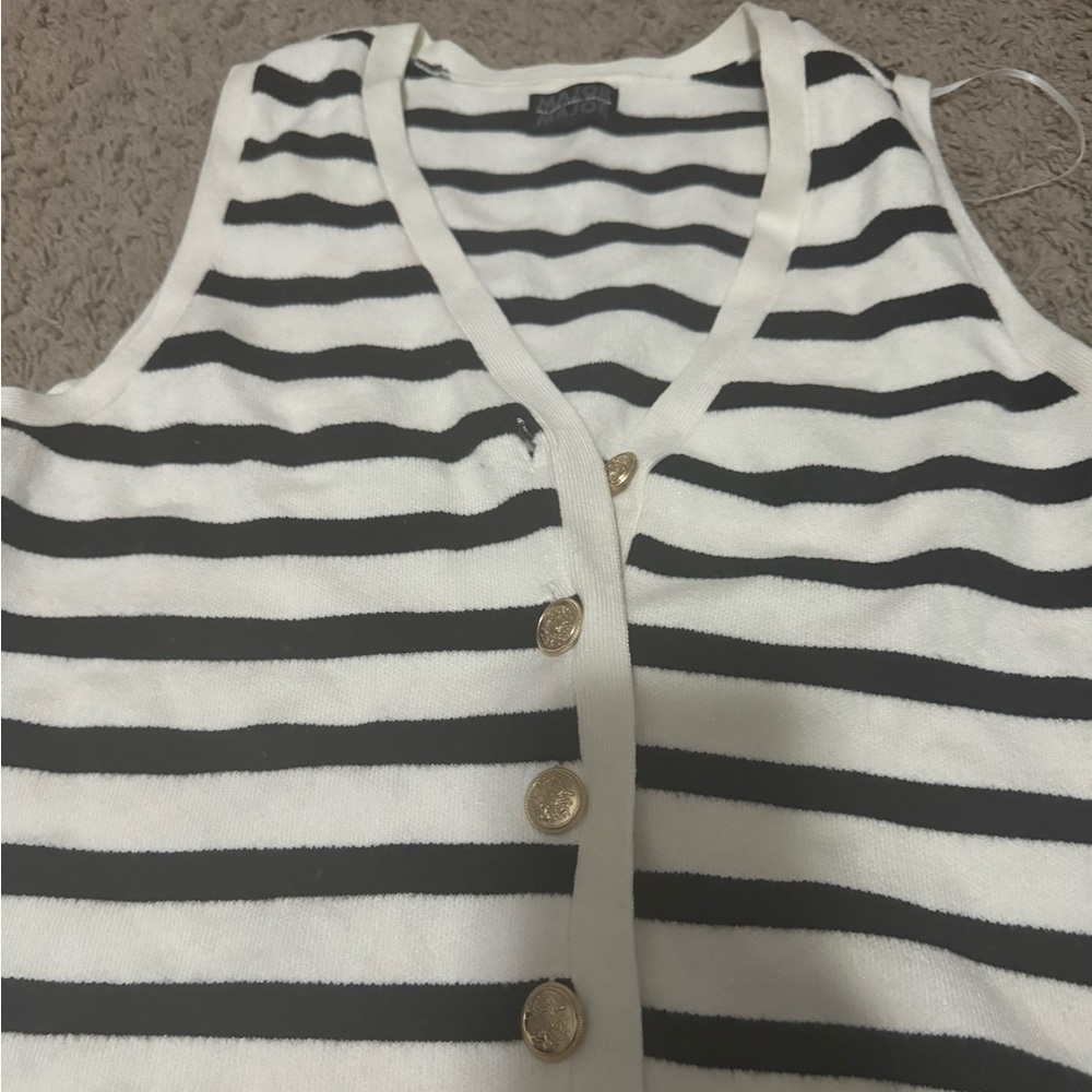Striped cardigan